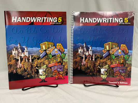 BJU Handwriting 5 (2nd Ed.) Set of 2