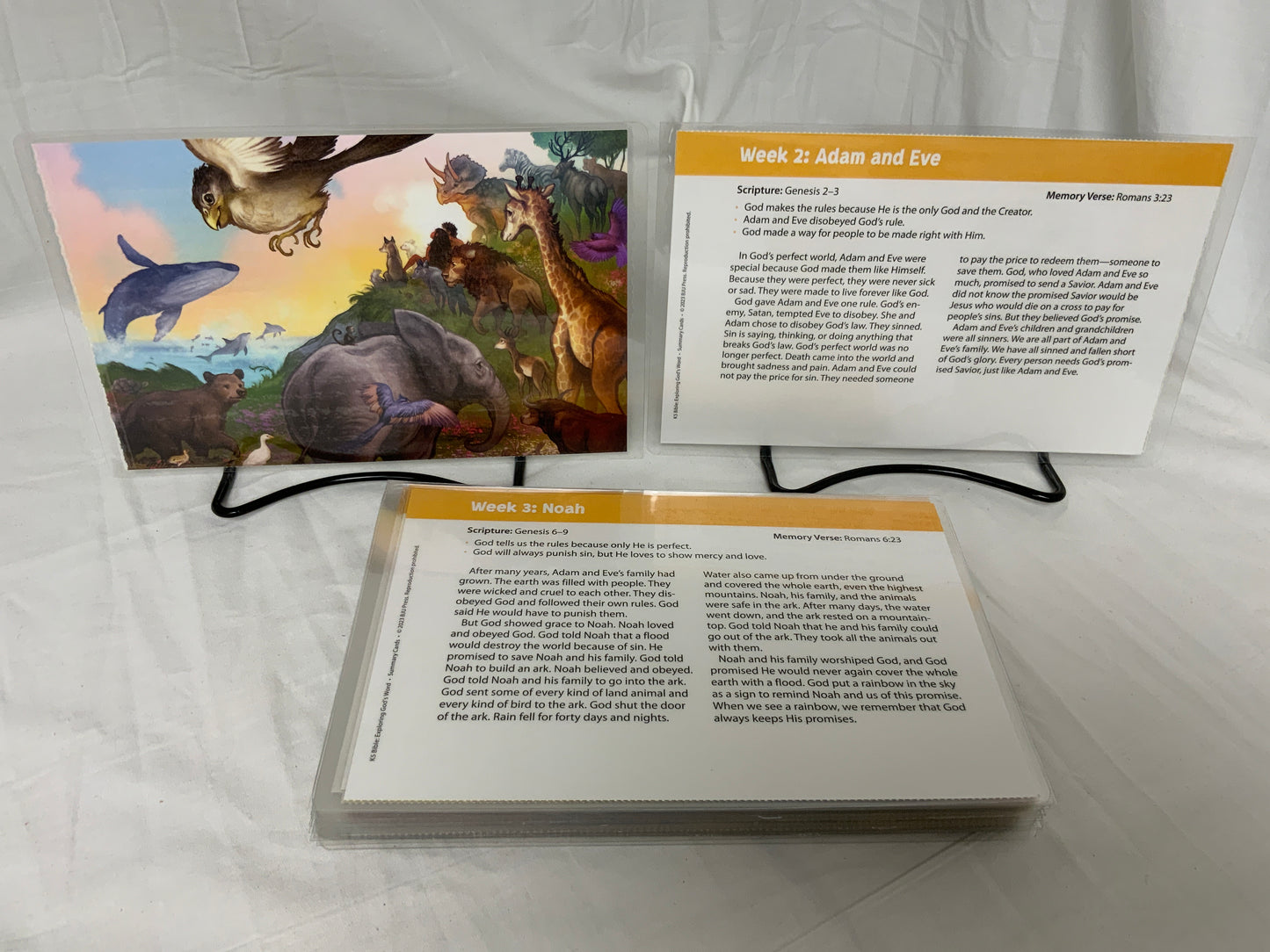 BJU Bible K5: Exploring God's Word (1st Ed.) Set of 3