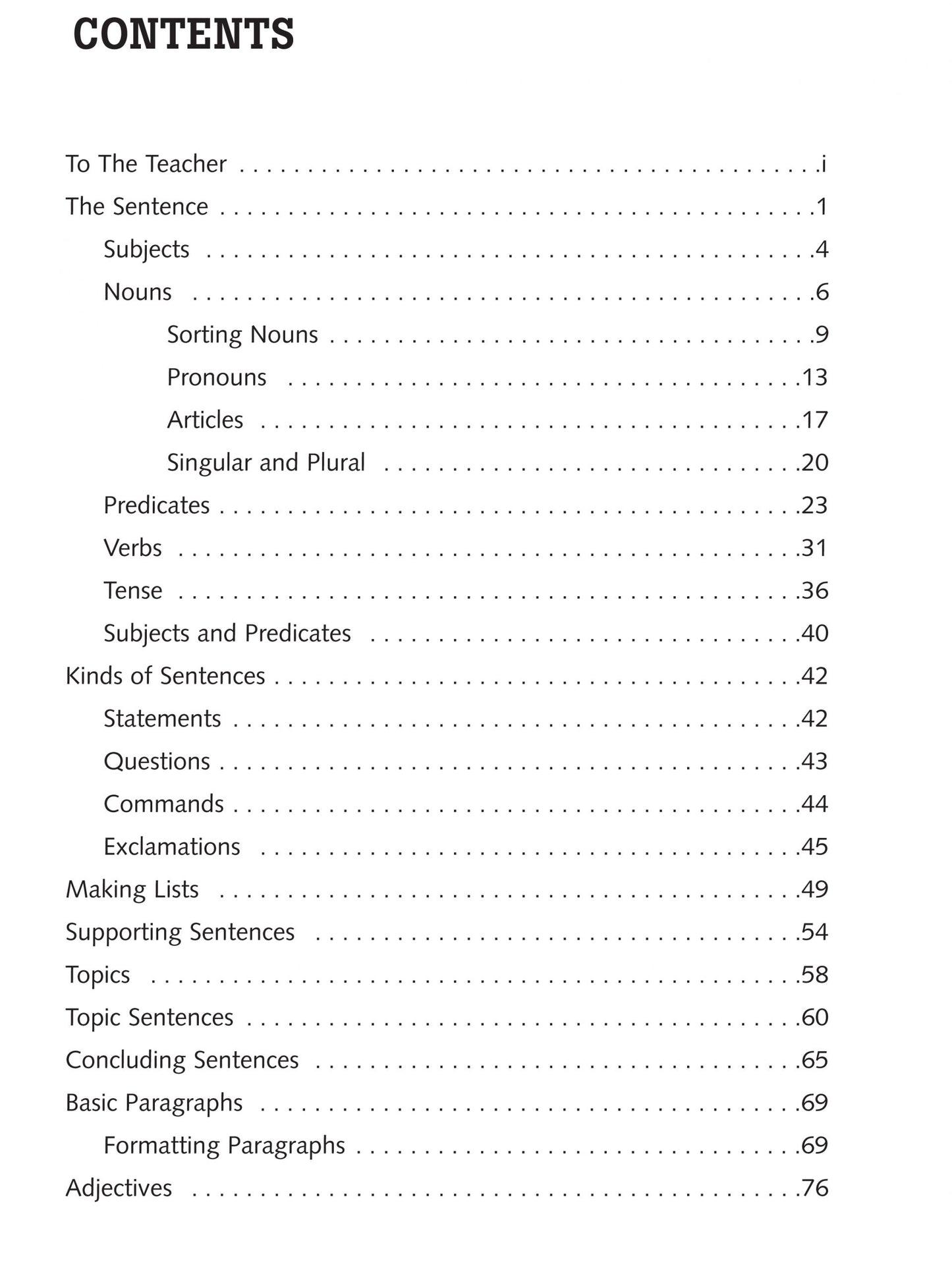 Writing Skills Book A (Grades 2-4)