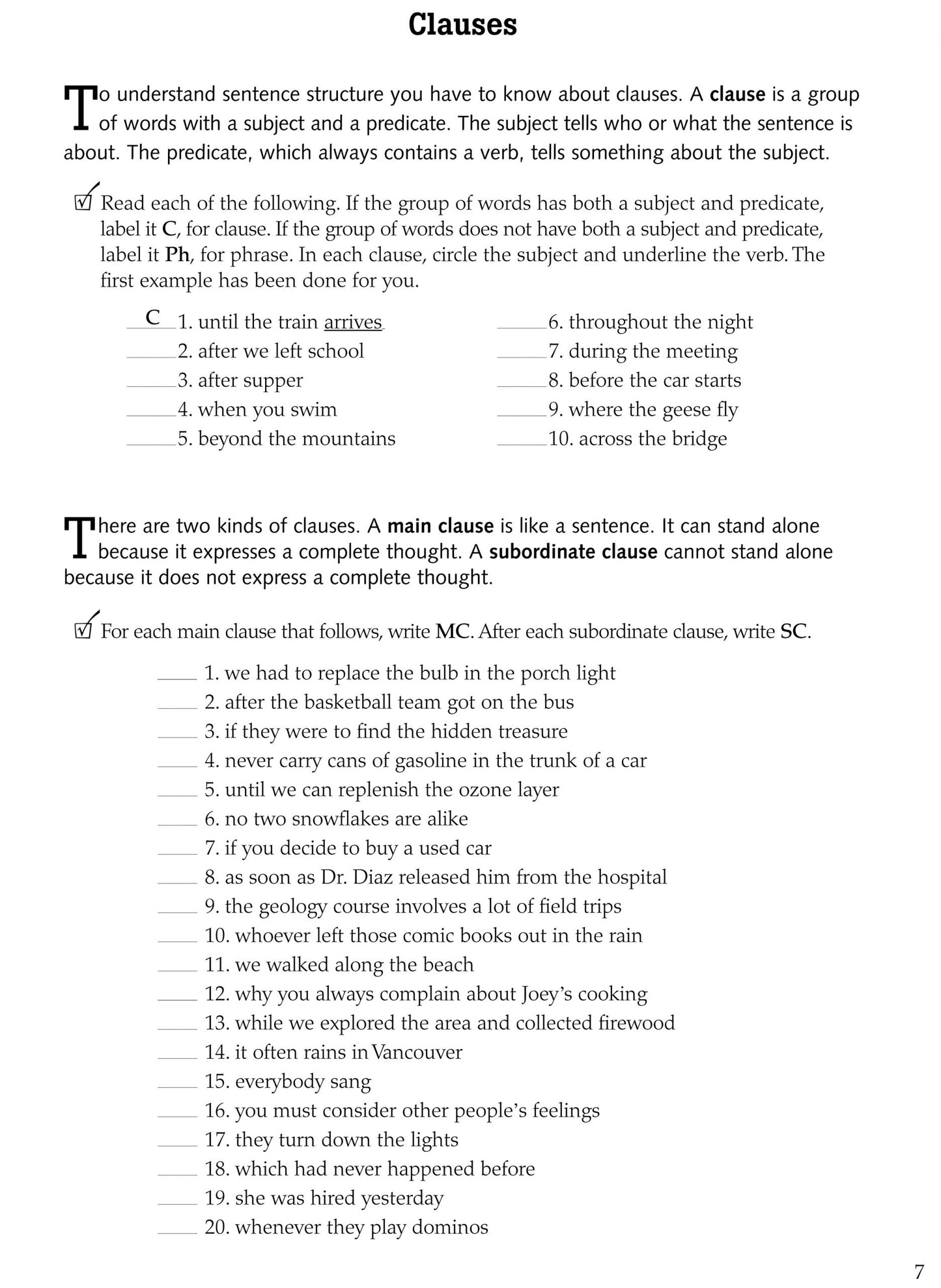 Writing Skills Book 3 (Grades 9-12)