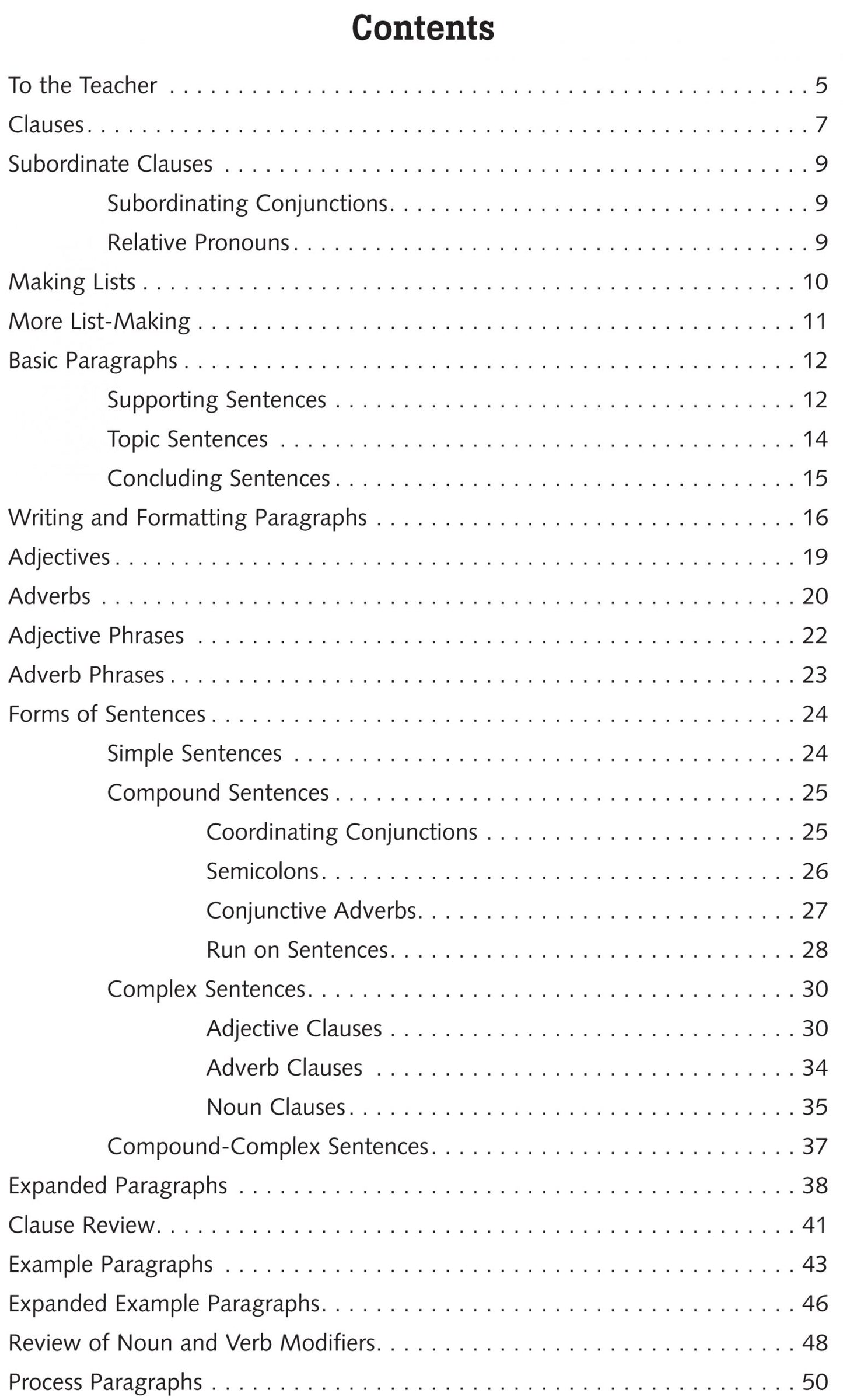 Writing Skills Book 3 (Grades 9-12)