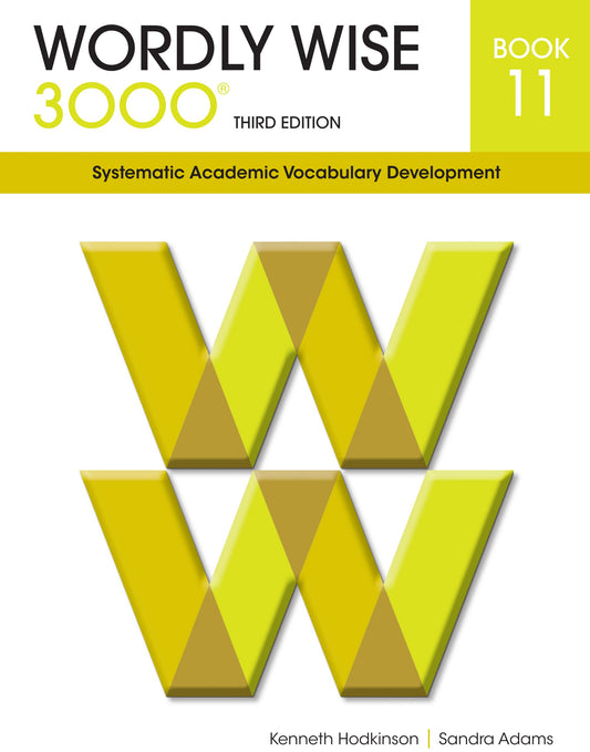 Wordly Wise 3000 Book 11 (3rd Ed.) Set of 3