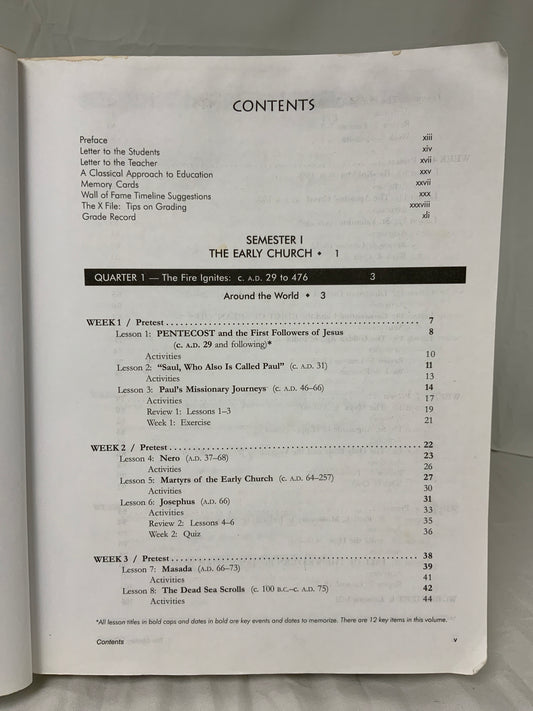 The Mystery of History Volume II (1st Ed.) Companion Guide