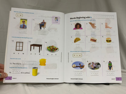 BJU Phonics & English 1 (4th Ed.) Set of 2