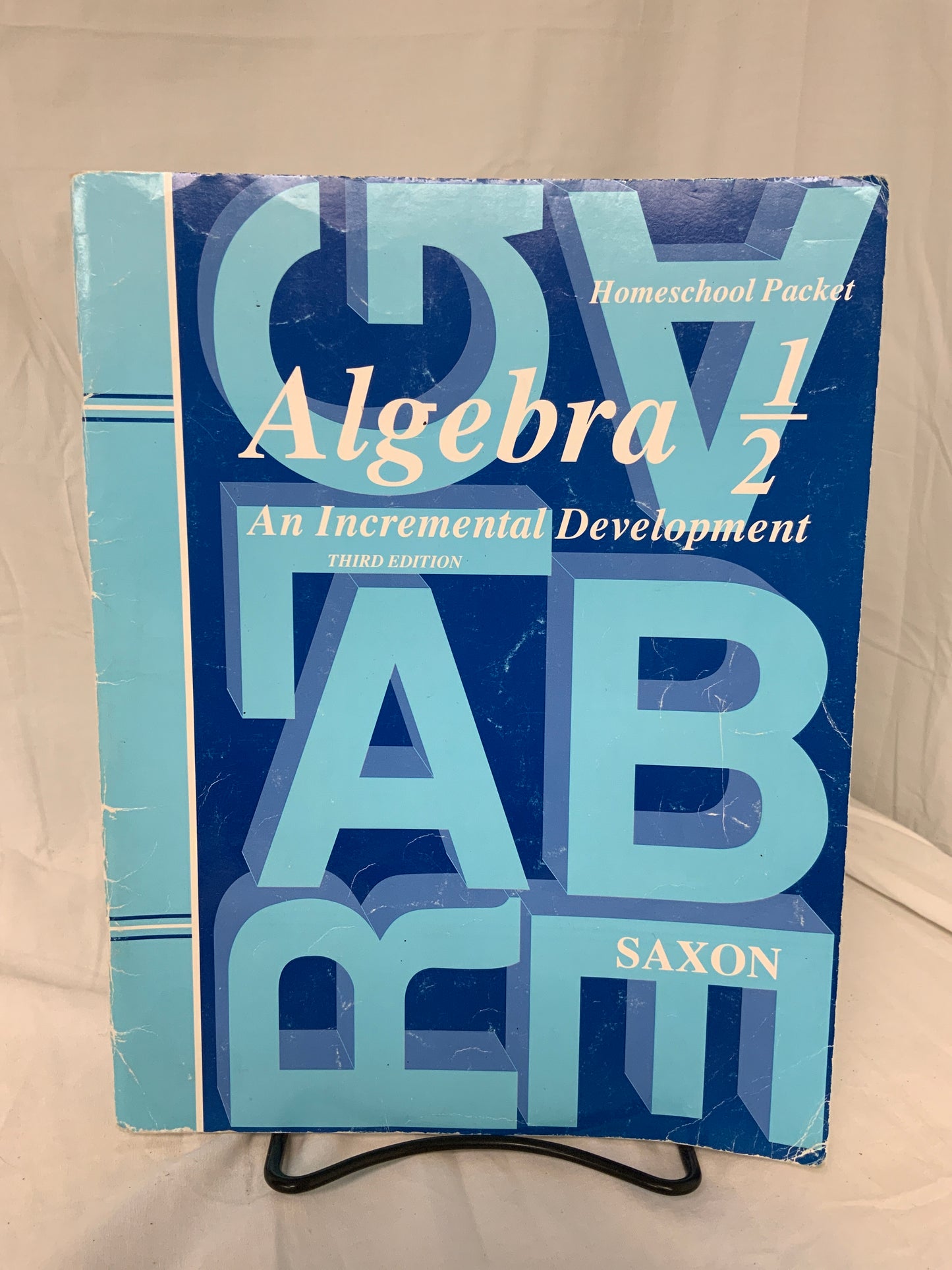 Saxon Algebra 1/2 (3rd Ed.) Set of 4
