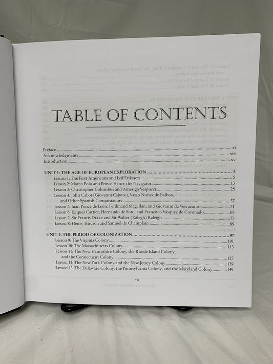 All American History Vol. I Student Reader
