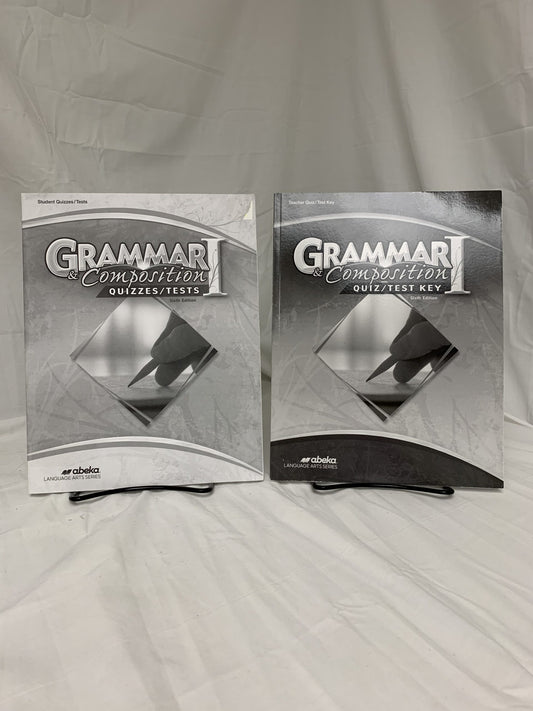 Abeka Grammar & Composition I (6th Ed.) Set of 2