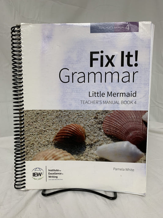 Fix It! Grammar: Little Mermaid Teacher's Manual Book 4 (3rd Ed.)