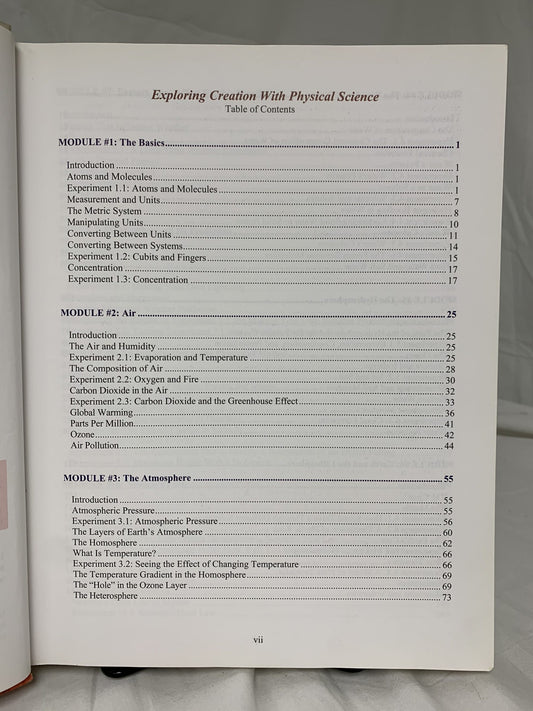 Exploring Creation with Physical Science (2nd Ed.) Textbook