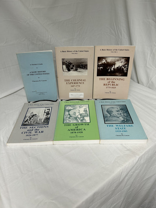 A Basic History of the United States - Set of 6