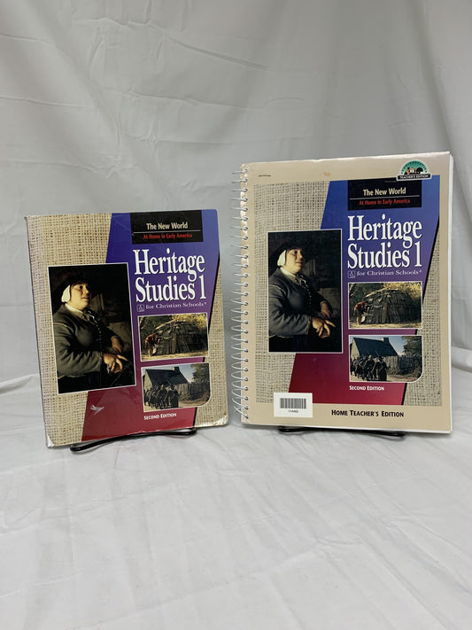 Heritage Studies 1 (2nd Ed.) Set of 2