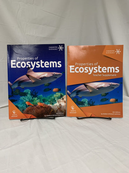 God's Design for Chemistry & Ecology: Properties of Ecosystems (4th Ed.) Set of 2