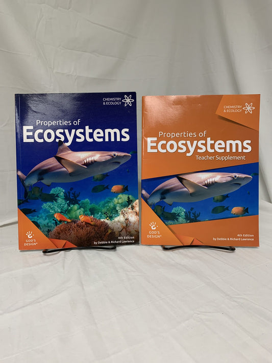 God's Design for Chemistry & Ecology: Properties of Ecosystems (4th Ed.) Set of 2