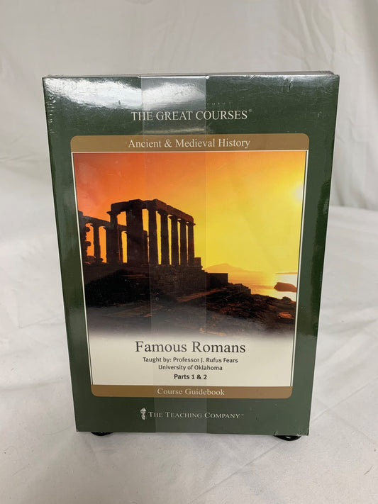 The Great Courses Famous Romans Set of 3