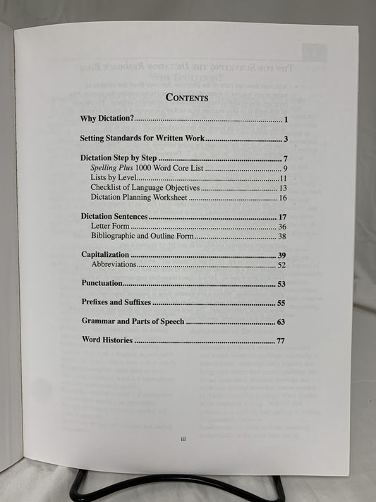 Dictation Resource Book