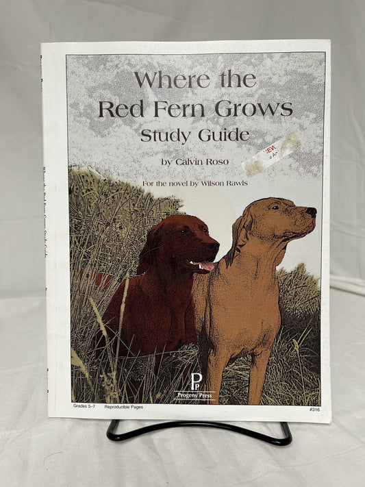 Where the Red Fern Grows Study Guide