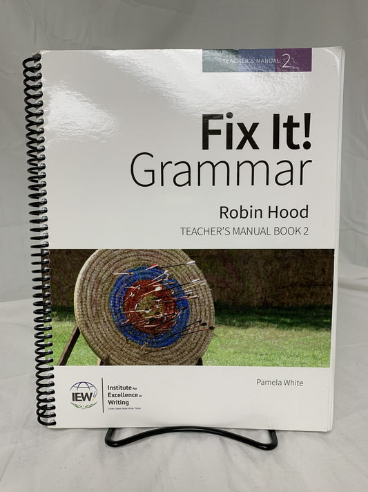 Fix It! Grammar: Robin Hood, Teacher's Manual Book 2 (3rd Ed.)