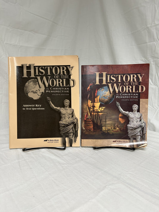 Abeka History of the World (4th Ed.) Set of 2