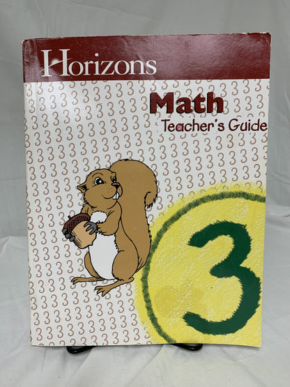 Horizons Math Teacher's Guide Grade 3