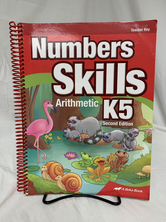 Abeka Numbers Skills K5 Arithmetic (2nd Ed.) Teacher Key