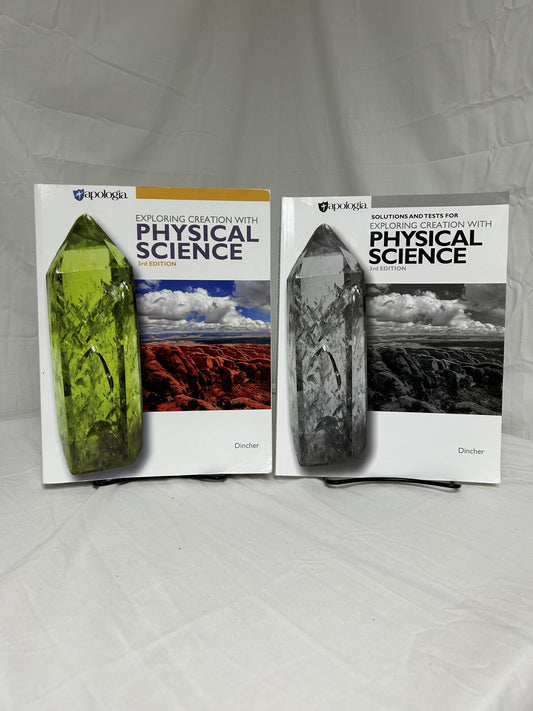 Exploring Creation with Physical Science (3rd Ed.) Set of 2