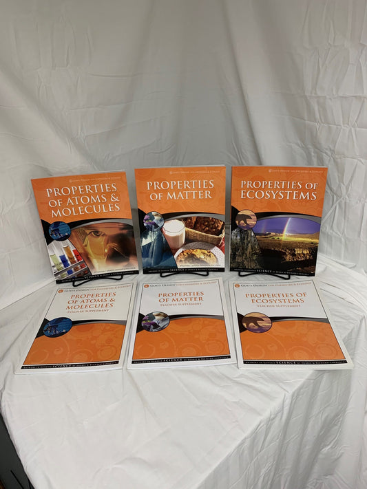 God's Design for Chemistry & Ecology (3rd Ed.) Set of 6