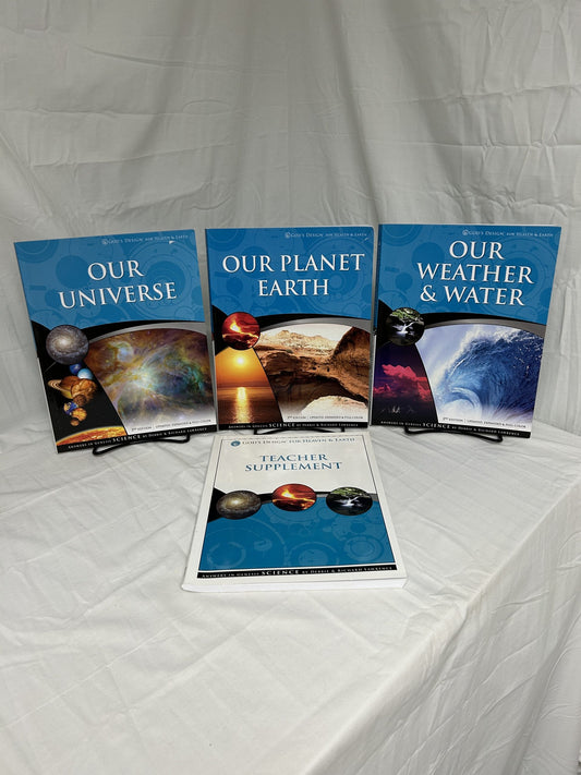 God's Design for Heaven & Earth (3rd Ed.) Set of 4