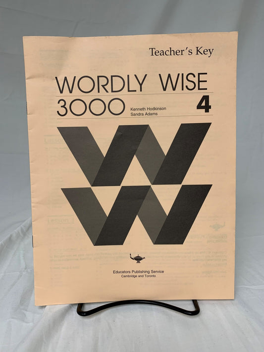 Wordly Wise 3000 Book 4 Teacher's Key