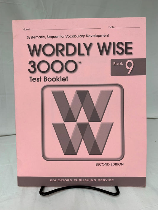 Wordly Wise 3000 Book 9 (2nd Ed.) Test Booklet