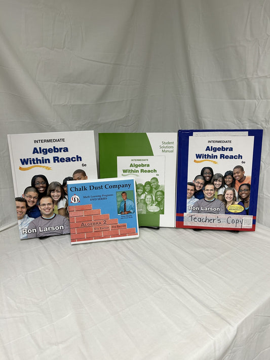 Chalk Dust Algebra 2 (6th Ed.) Set of 4