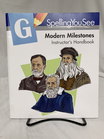 Spelling You See G Modern Milestones Instructor's Handbook