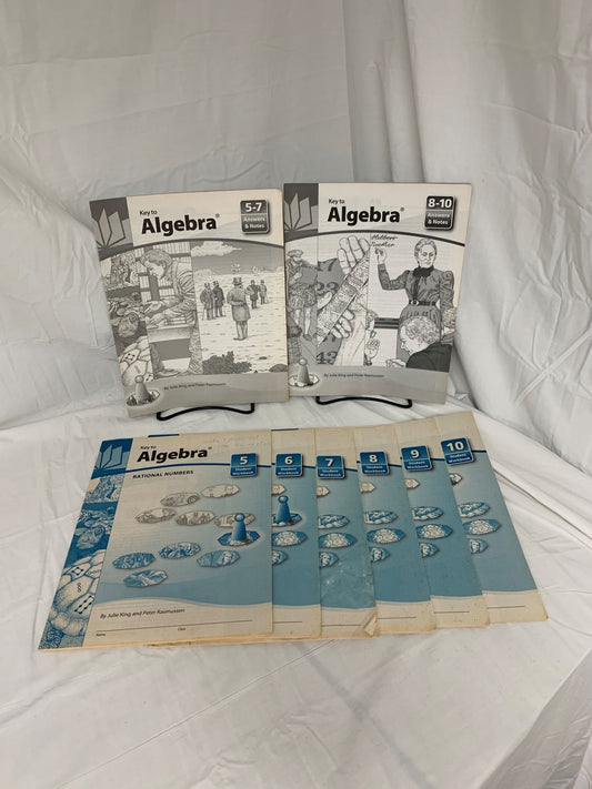 Key to Algebra Set of 8
