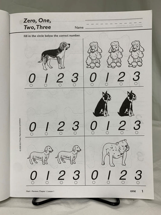BJU Math 1 (3rd Ed.) Reviews