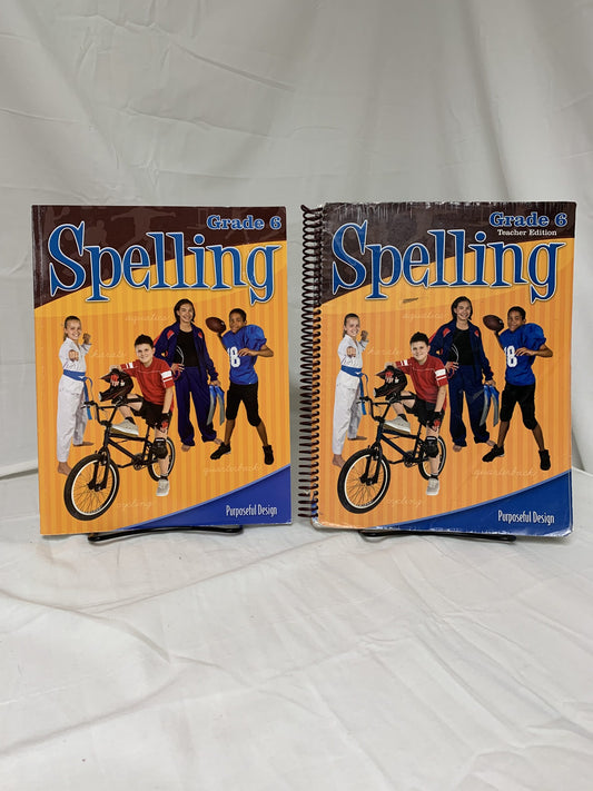 Spelling Grade 6 (2nd Ed.) Set of 2