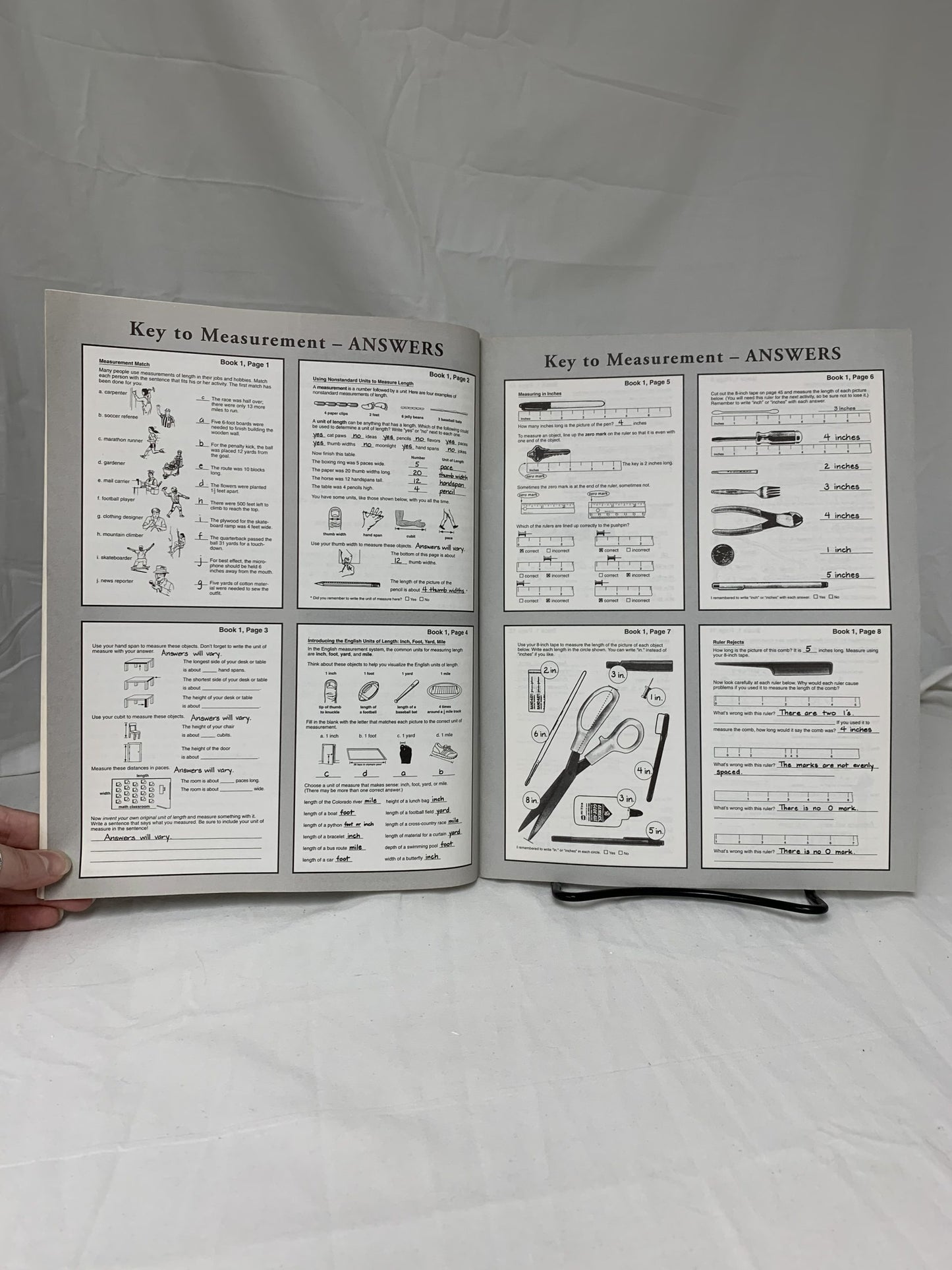 Key to Measurement Set of 5