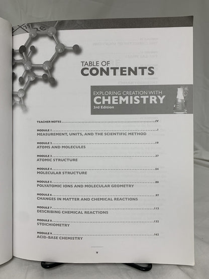 Exploring Creation with Chemistry (3rd Ed.) Set of 2