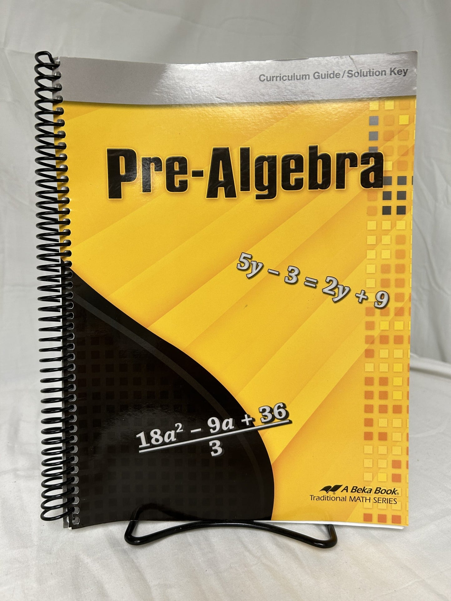 Abeka Pre-Algebra (3rd Ed.) Set of 4