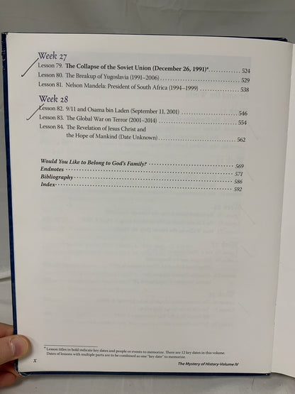 The Mystery of History Volume IV (1st Ed.) Student Reader