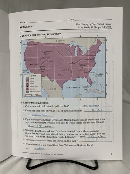 The History of Our United States (4th Ed.) Set of 4
