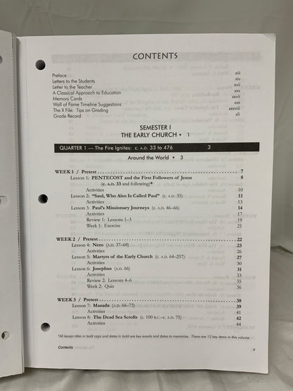 The Mystery of History Volume II (1st Ed.) Companion Guide