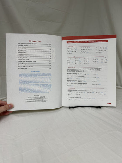 Abeka Consumer Mathematics (2nd Ed.) Set of 7