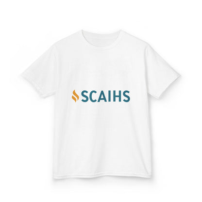 Kids Heavy Cotton™ Tee | SCAIHS Design, Comfortable Kidswear, Casual Style, Perfect Gift for School, Everyday Wear, Youth Apparel