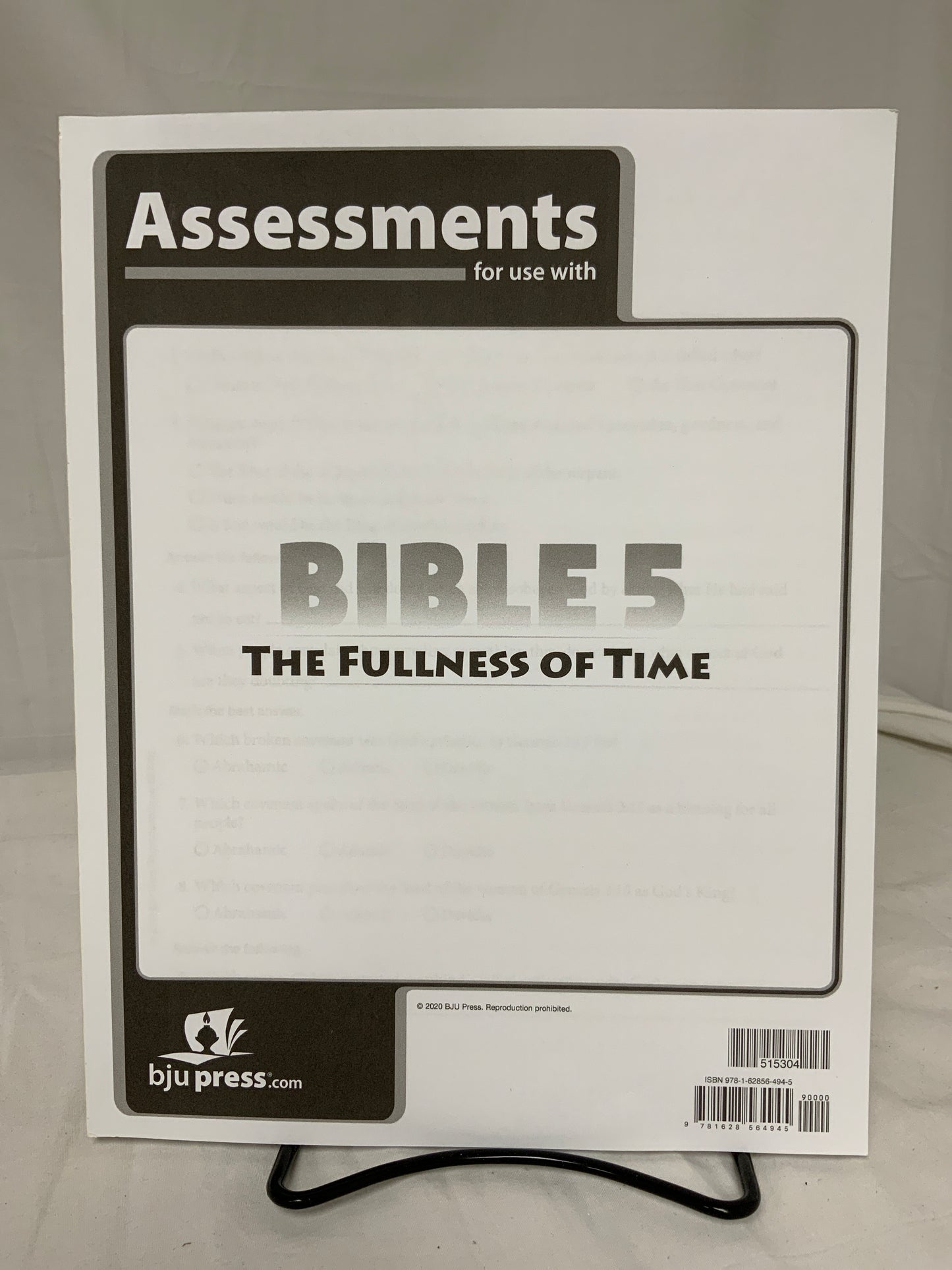 BJU Bible 5: The Fullness of Time (1st Ed.) Set of 3