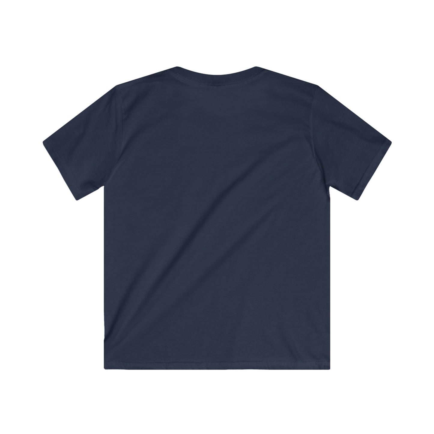 Kids Softstyle Tee - 'Powered by Passion' - Youth T-Shirt, Family Values Shirt, Kids Apparel, Gift for Kids, Yellow Tee