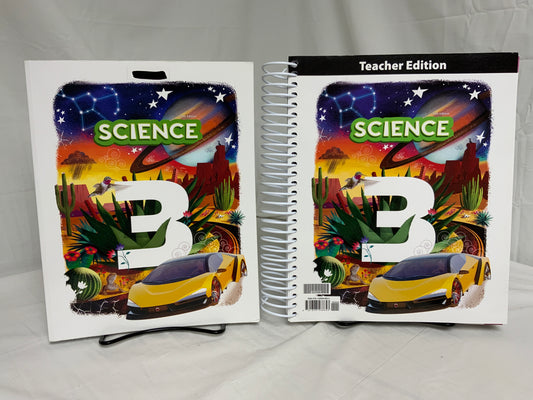 BJU Science 3 (5th Ed.) Set of 2
