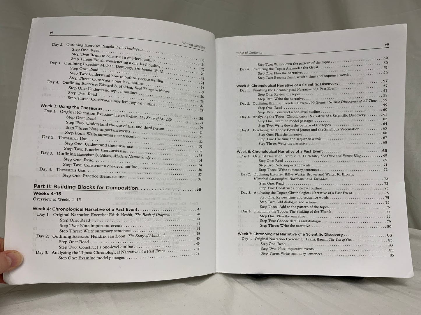 Writing With Skill Level 1 Student Workbook