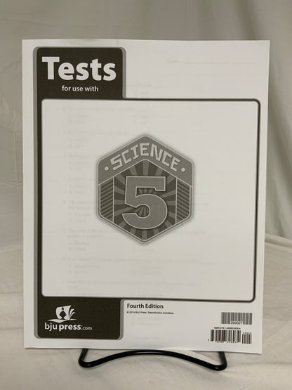 BJU Science 5 (4th Ed.) Set of 4