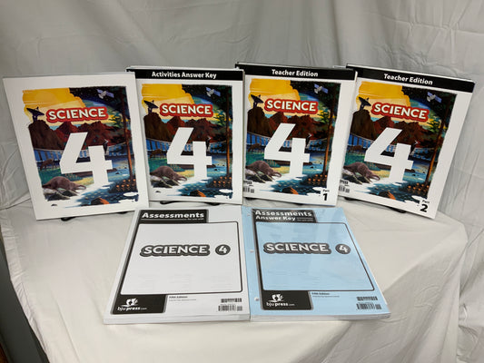 BJU Science 4 (5th Ed.) Set of 6
