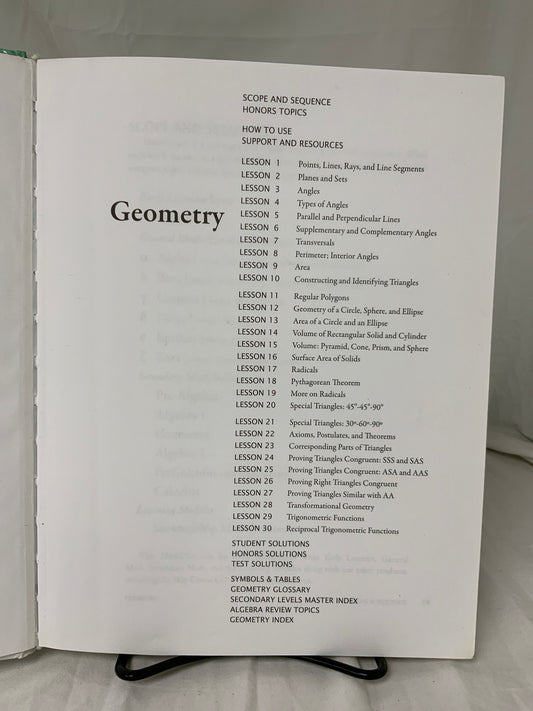 Math-U-See Geometry Instruction Manual (2009)