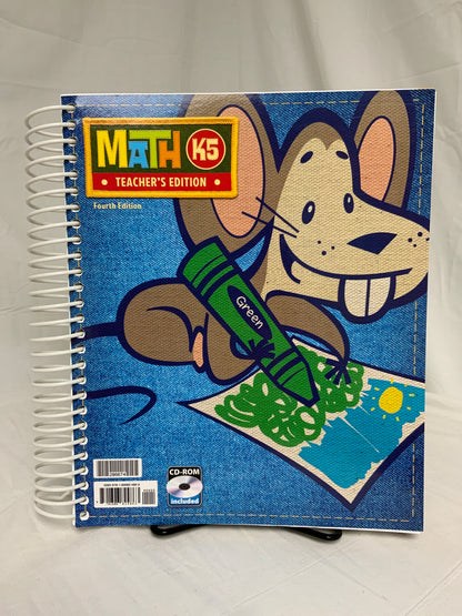 BJU Math K5 (4th Ed.) Set of 2